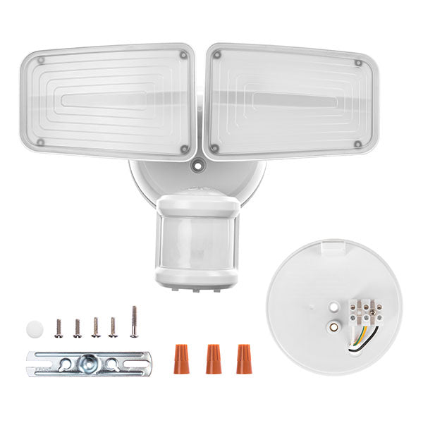 Twin Head Halo Dual Brightness Security Light