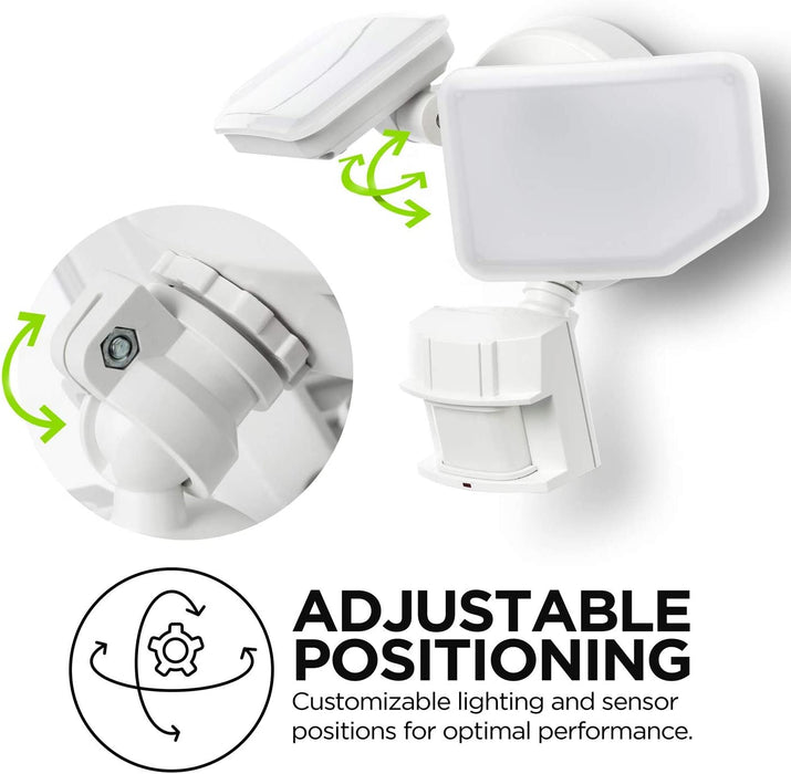 Motion Sensor Light: Frosted Lens 5000K Light