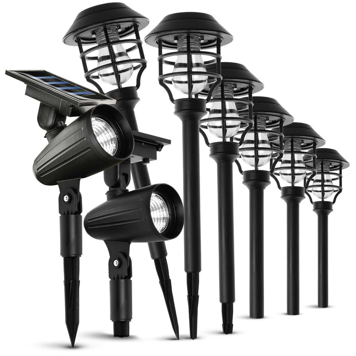 Security Outdoor Solar Pathway Lights