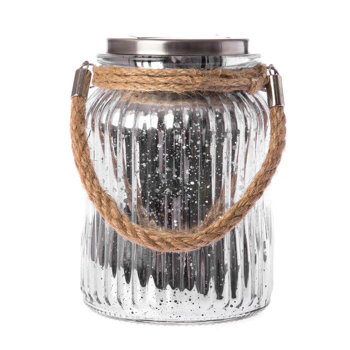 Solar Lantern Lights: Rotating LED 2-Pack