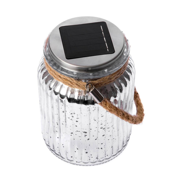 Solar Lantern Lights: Rotating LED 2-Pack