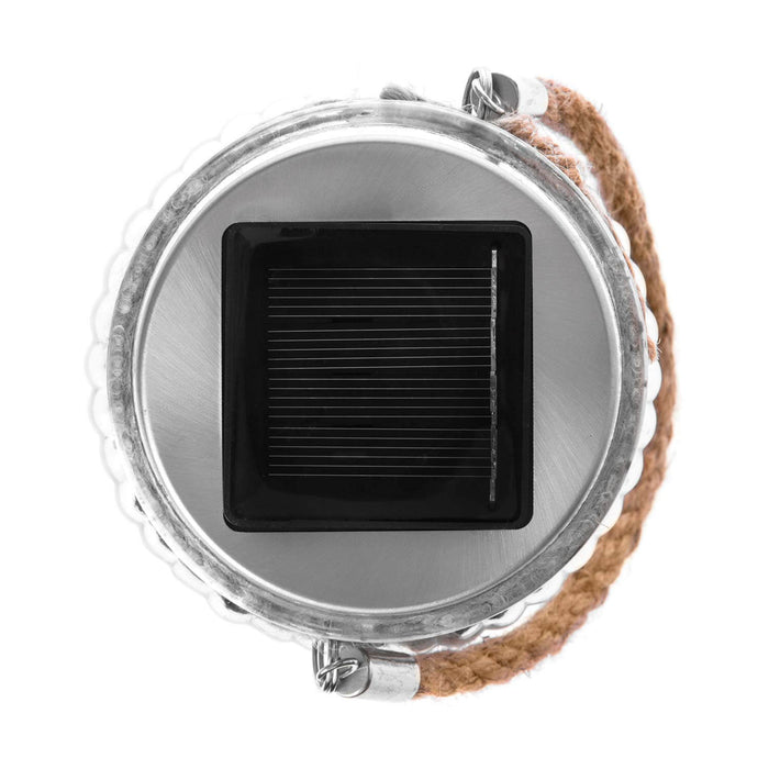 Solar Lantern Lights: Rotating LED 2-Pack