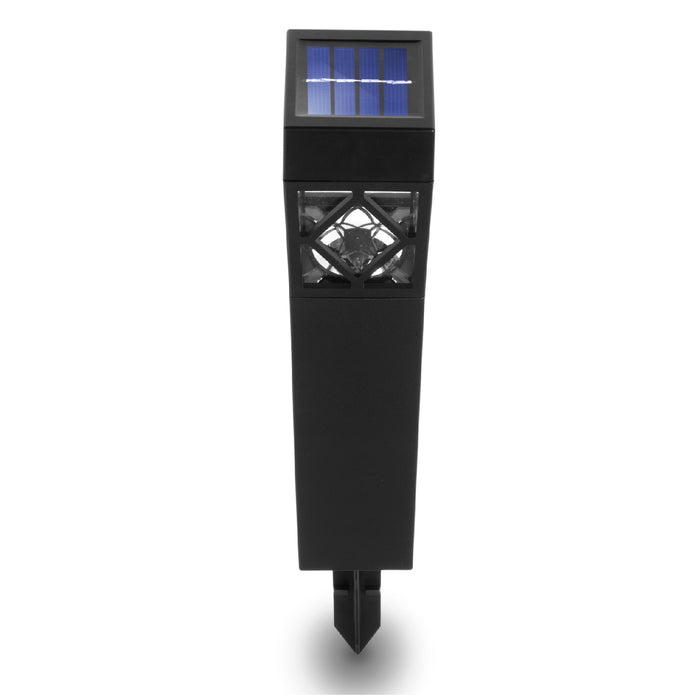 Solar Pathway Light: White LED 8-Pack