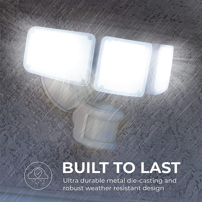 Triple Head Ultra Bright Security Light