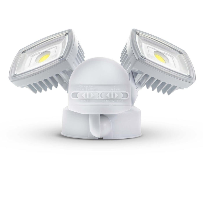 Motion Sensor Light: Twin Head 5000K Light