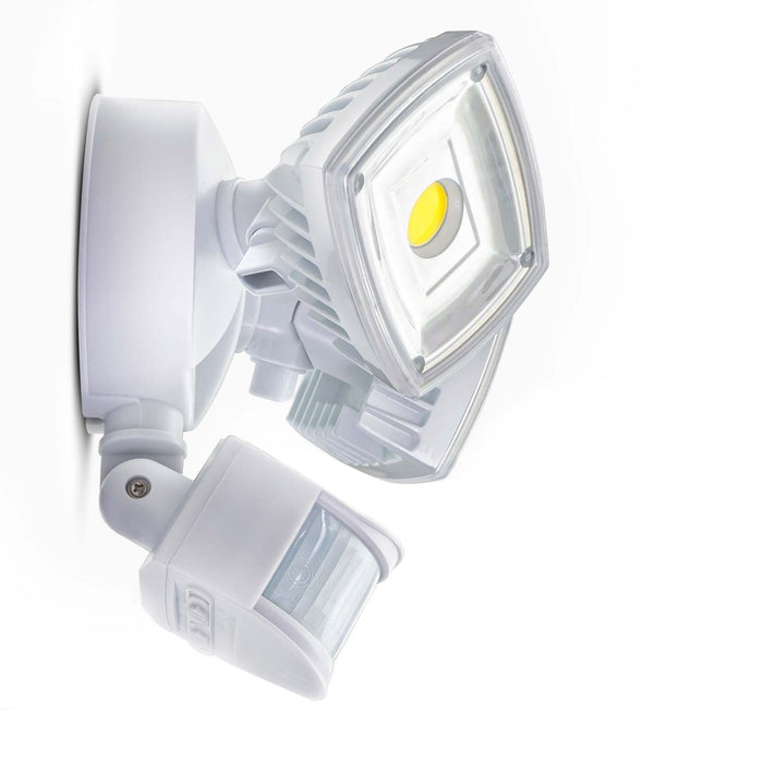 Motion Sensor Light: Twin Head 5000K Light
