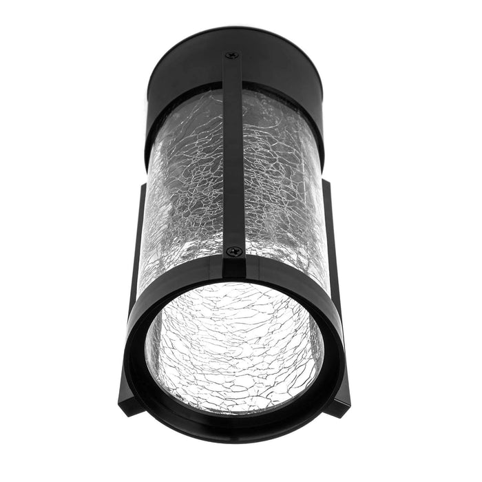 Solar Glass Patio Lights: Warm LED Lights 2-Pack