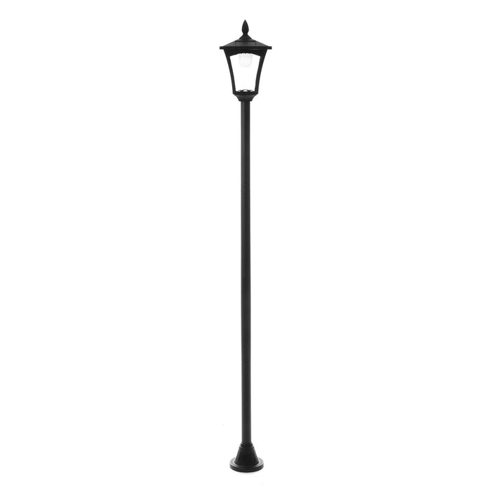 Solar Lamp Post Light: Warm LED 65” Tall Lamp