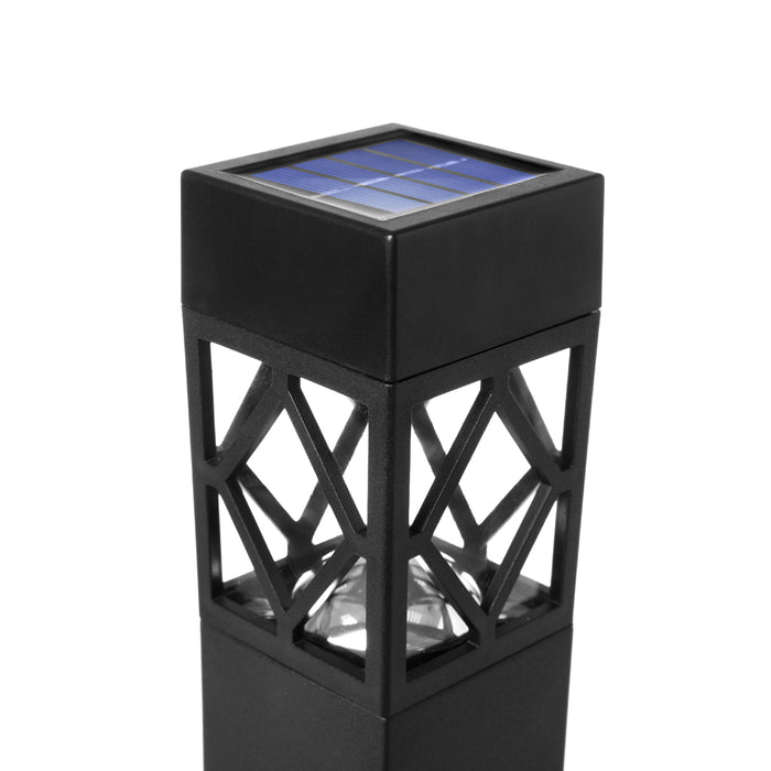 Solar Pathway Light: White LED 8-Pack
